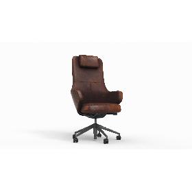 Office Chair Damaged Brown Realistic model